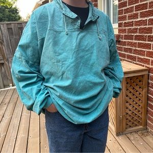 Ezze Wear 90’s Vintage Long Sleeve Acid Wash Shirt